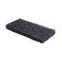 Tampon abrasif noir 12 x 25 cm, épaisseur 2 cm - Lot 20 | Halvea