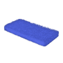Tampon abrasif bleu 12 x 25 cm, épaisseur 2 cm - Lot 20 | Halvea