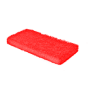Tampon abrasif rouge 12 x 25 cm, épaisseur 2 cm - Lot 20 | Halvea