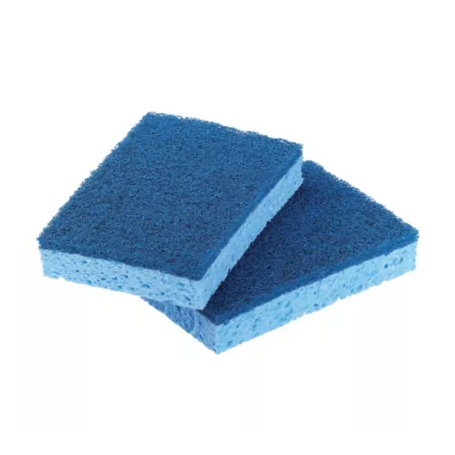 Eponge récurage surfaces délicates 3M™ 770, Bleu, 88 mm x 131 mm - Lot de 10