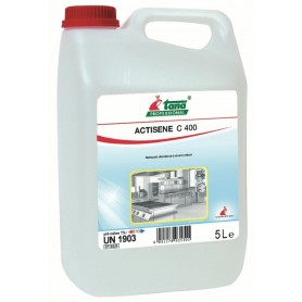 Dégraissant Désinfectant Chloré APESIN / Actisène C400- Bidon de 5 Litres