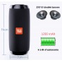 Enceinte Bluetooth portable noire 10w