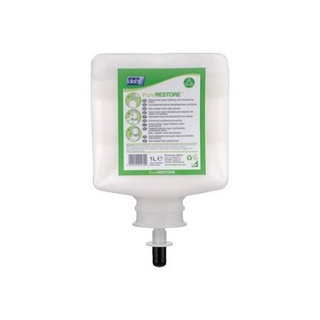 Crème hydratante Restore Deb cartouche 1 L - colis 6 x 1 L