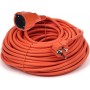 Rallonge 50 m prise terre IP44 | Halvea