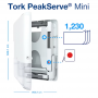 Distributeur essuie-mains Tork PeakServe H5 blanc | Halvea