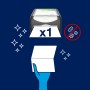 Distributeur de Serviettes comptoir Tork Xpressnap N4 | Halvea