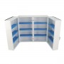 Armoire à pharmacie en métal 2 portes | Halvea