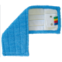 Frange microfibre 40 cm à poches et à languettes | Halvea