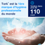 Essuie-mains interfoliés doux compressés blancs Tork Xpress H2 32x21.2