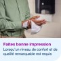 Essuie-mains interfoliés doux compressés blancs Tork Xpress H2 32x21.2