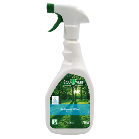 Nettoyant vitres écologique Ecuvert - Flacon 750ml