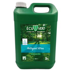Nettoyant vitres écologique Ecuvert - Bidon de 5L