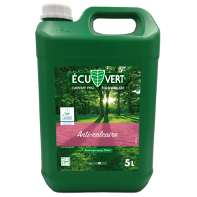 Nettoyant anticalcaire contact alimentaire Ecuvert - Bidon de 5L