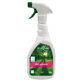 Nettoyant anticalcaire contact alimentaire Ecuvert - Flacon de 750ml
