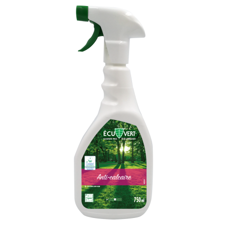 Nettoyant anticalcaire contact alimentaire Ecuvert - Flacon de 750ml