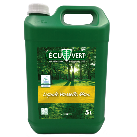 Liquide vaisselle main écologique Ecuvert - Bidon de 5L