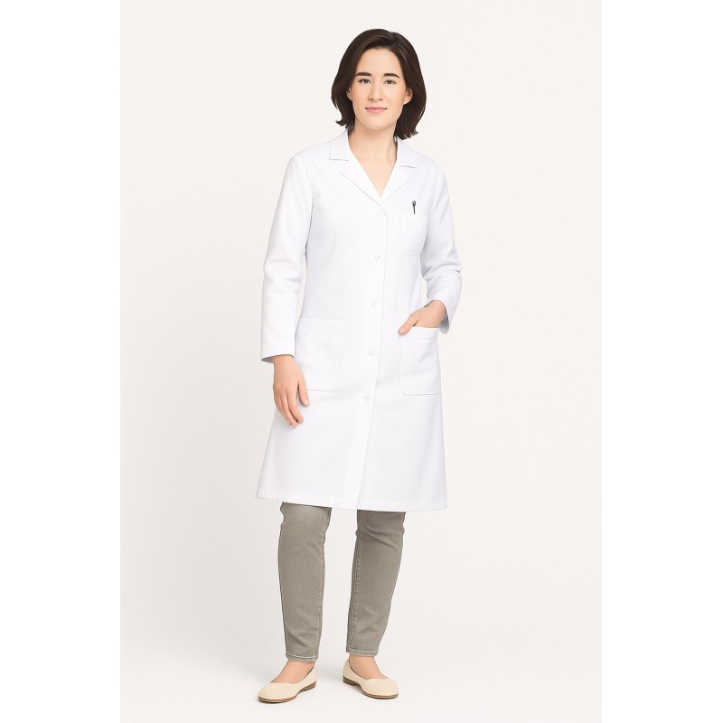 Blouse blanche femme 100% coton