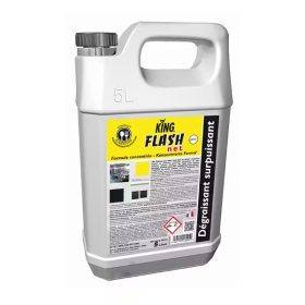 Flash'net, dégraissant surpuissant polyvalent parfumé - Bidon de 5L