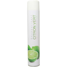 Désodorisant parfum citron vert - Aérosol de 750ml