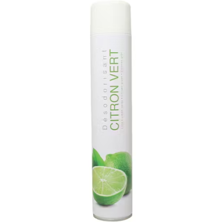 Désodorisant parfum citron vert - Aérosol de 750ml