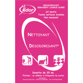 2D - Détergent Parfum Floral - 250 doses de 20ml