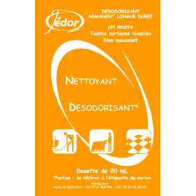 2D - Détergent Parfum Pamplemousse - 250 doses de 20ml