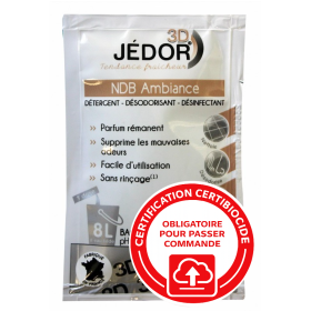3D Détergent Désinfectant Désodorisant Jedor - Parfum Ambiance- 250 doses de 20ml