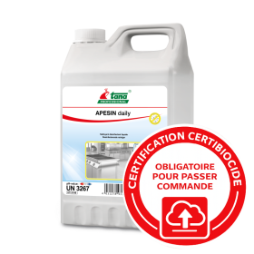 Apesin Daily, Détergent désinfectant polyvalent - Bidon de 5L