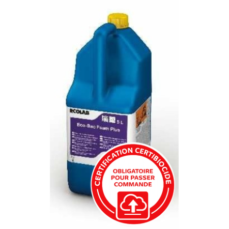 Dégraissant désinfectant chlore Ecobac - Bidon de 5 L