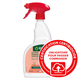 ENZYPIN ACTIPUR Détergent Détartrant Sanitaires enzymatique écolabel - Flacon de 750ml