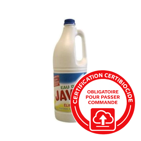 Javel classique 2,6% - Bidon 2L