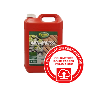 Antimousse concentré PYROX AC - Bidon de 5L