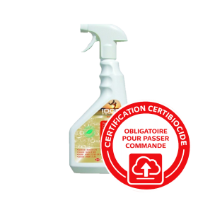 Nettoyant désinfectant sanitaires Idos EBT100 - Flacon 500ml