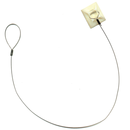 Câble de fixation et sécurisation postes à appâts 1mètre - Sachet de 10