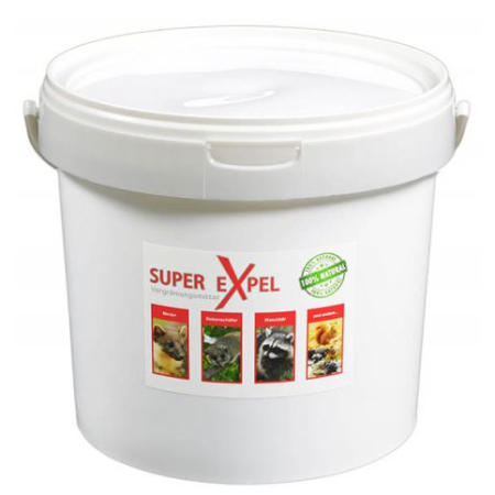 Poudre répulsive anti fouines SUPER EXPEL - 4KG - Seau de 4kg