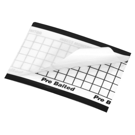 Plaque collante détection insectes rampants "AF INSECT" - Paquet de 100 plaques