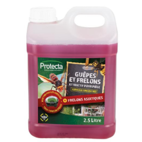 Appât liquide pour piège à guêpes Guep'Clac et autres - Bidon de 2,5L