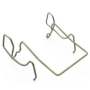 Clip gouttière pour piques ALPHACLIP INOX/ alphapic et easy spike - Carton de 100 unités