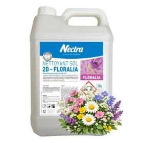 2D - Détergent désodorisant Parfum Floral - Bidon de 5L
