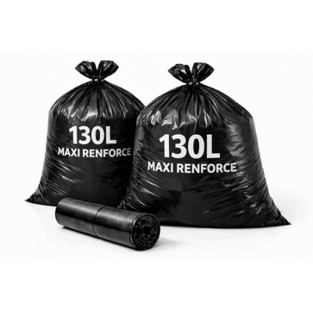 Sac poubelle 130 Litres Maxi Renforcé - Colis de 100