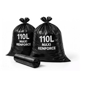 Sac poubelle 110 Litres Maxi Renforcé - Colis de 200