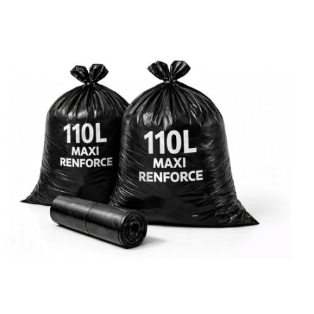 Sac poubelle 110 Litres Maxi Renforcé - Colis de 200