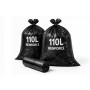 Sac poubelle 110 L renforcé noir - Colis 200 | Halvea