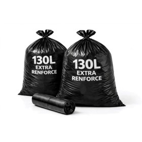 Sac poubelle 130 Litres Extra Renforcé - Colis de 100