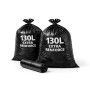 Sac poubelle 130 Litres Extra Renforcé - Colis de 100