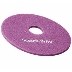 Disque de lavage et lustrage 3M™ Scotch-Brite™ Diamant Mauve - Colis de 5