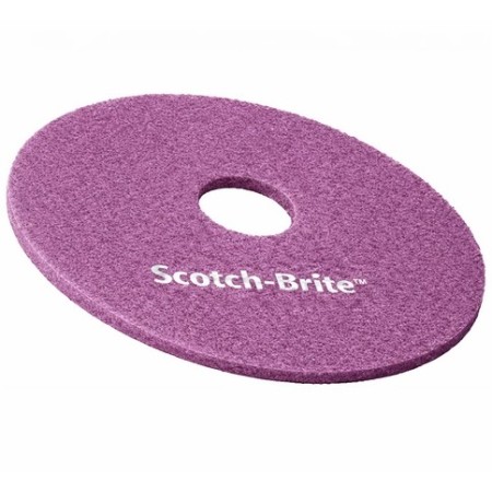 Disque de lavage et lustrage 3M™ Scotch-Brite™ Diamant Mauve - Colis de 5