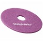 Disque de lavage et lustrage 3M™ Scotch-Brite™ Diamant Mauve - Colis de 5