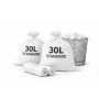 Sac poubelle 30L standard blanc - Colis de 500