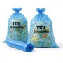 Sac poubelle 130 Litres Standard Bleu - Colis de 200